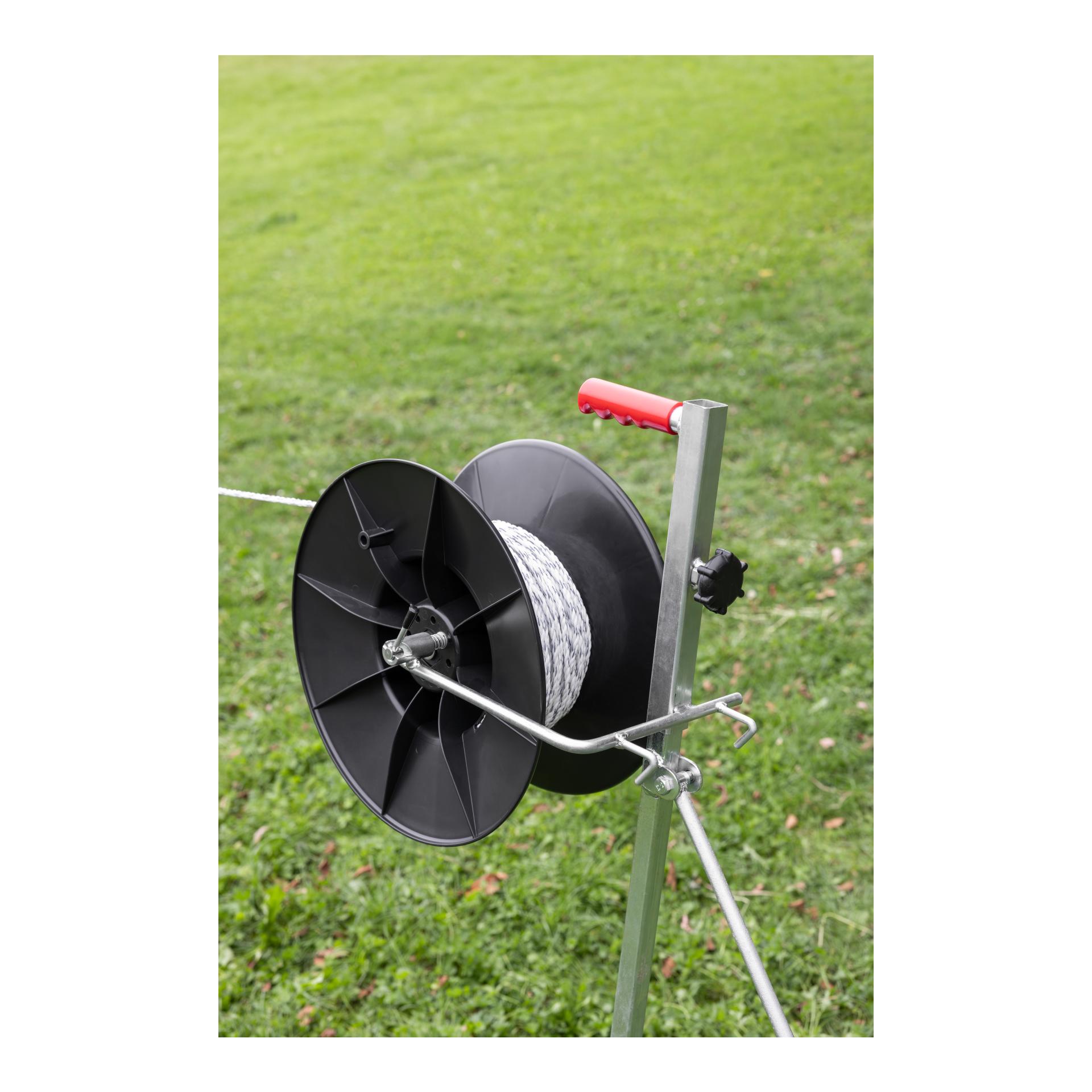 Kunststoffhaspel Super inkl. Haspelständer Dreibein