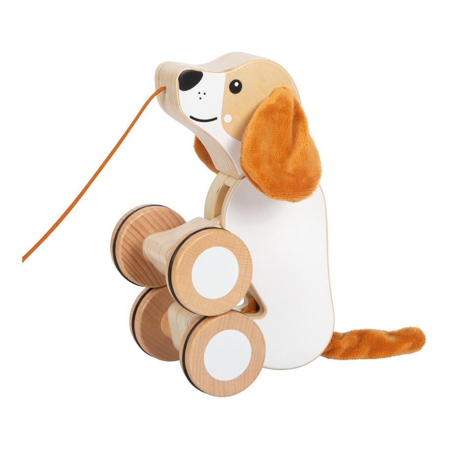 Nachziehtier Hund mit Knisterohren