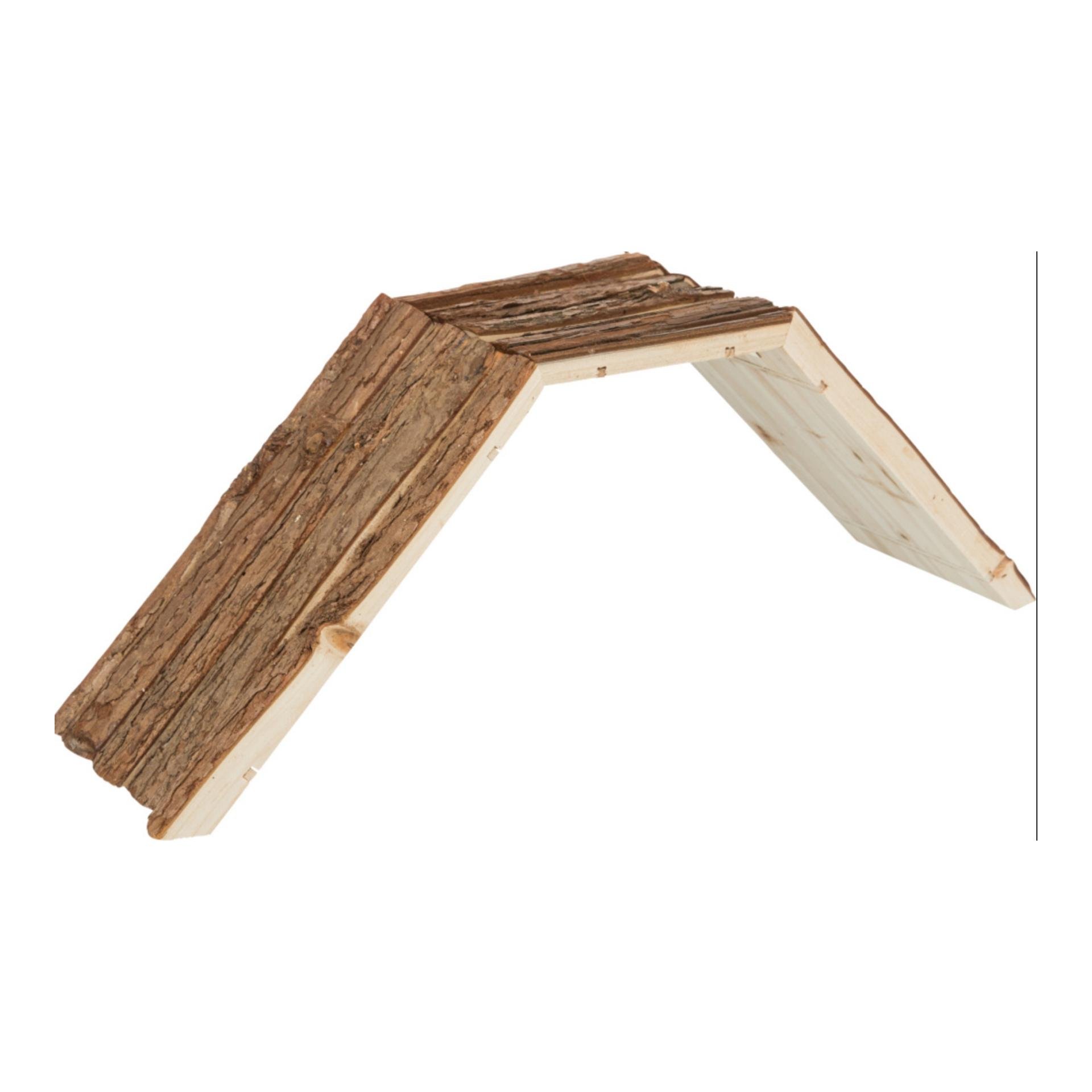 Käfigbrücke aus Rindenholz