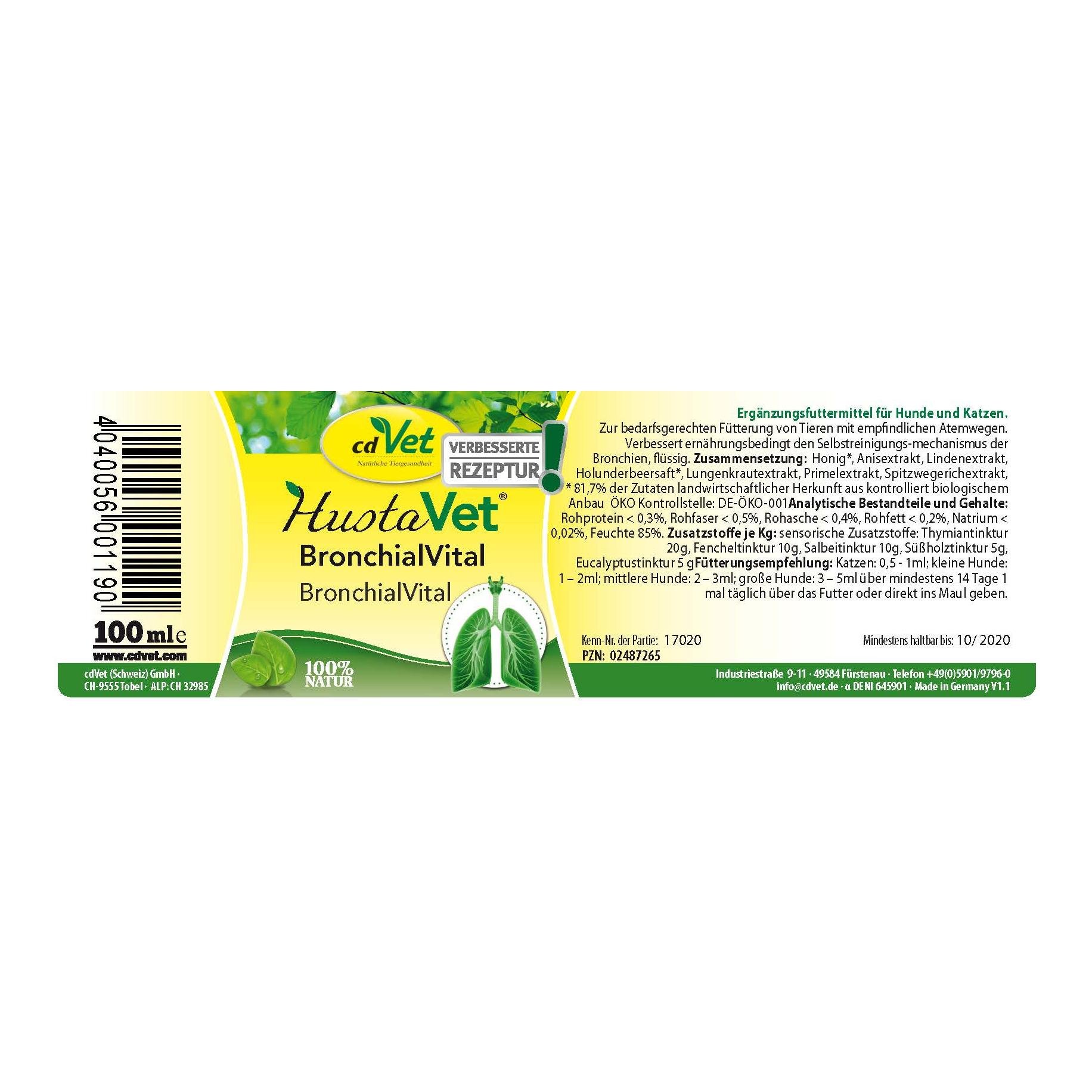 HustaVet BronchialVital 