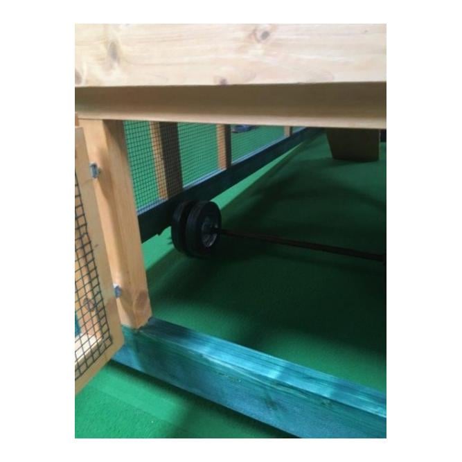 Image of Mainer Räder zu Kaninchenstall mit Auslauf bei Hauptner.ch