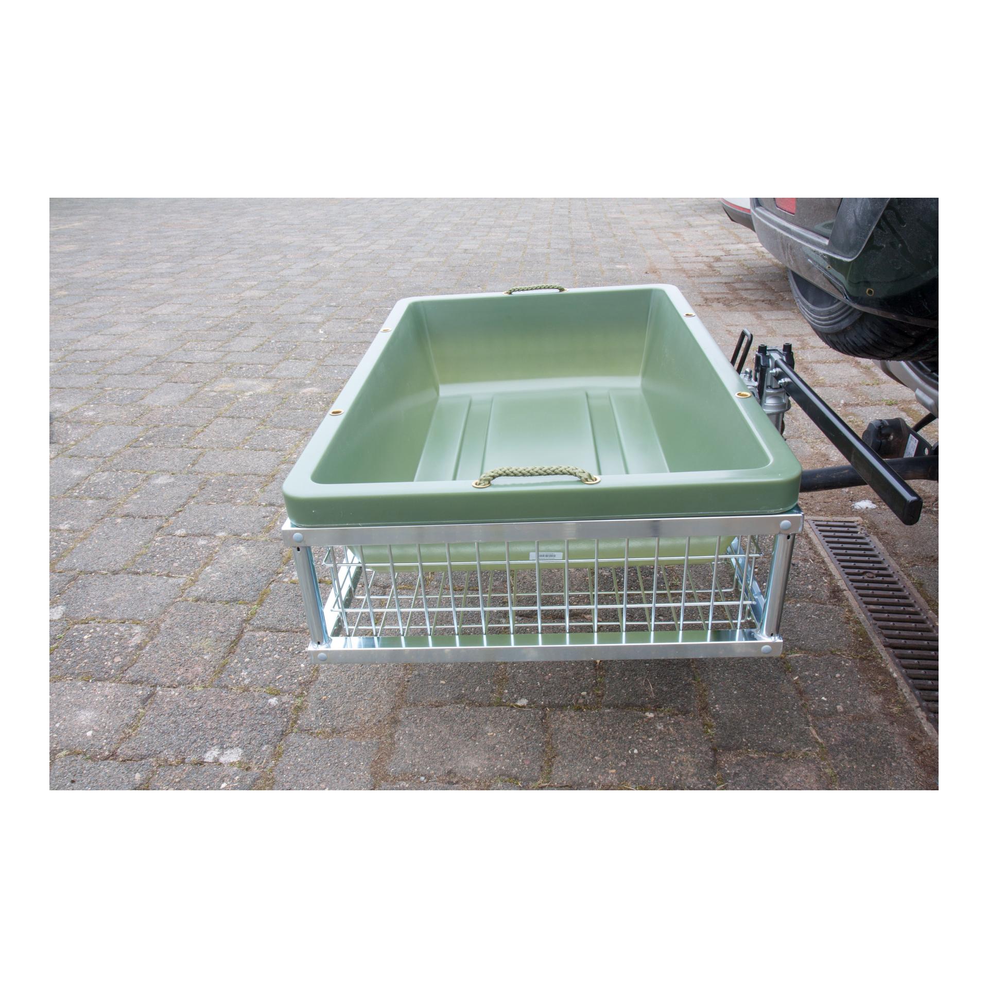 Image of EUROHUNT Heckträger mit abklappbarer Schnellkupplung verzinkt bei Hauptner.ch