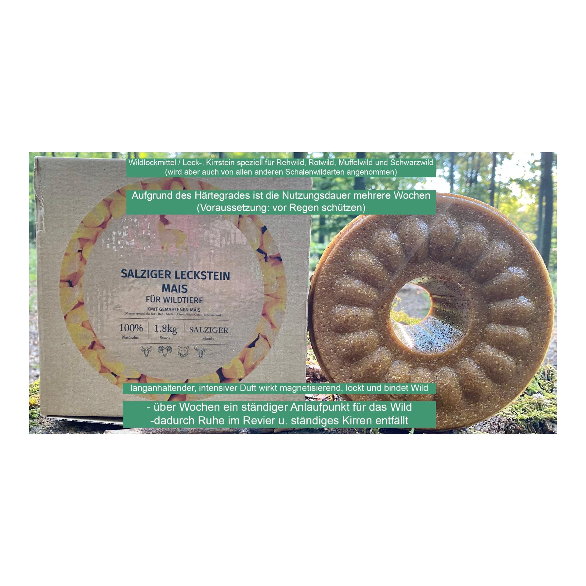 Leckstein salziger Mais