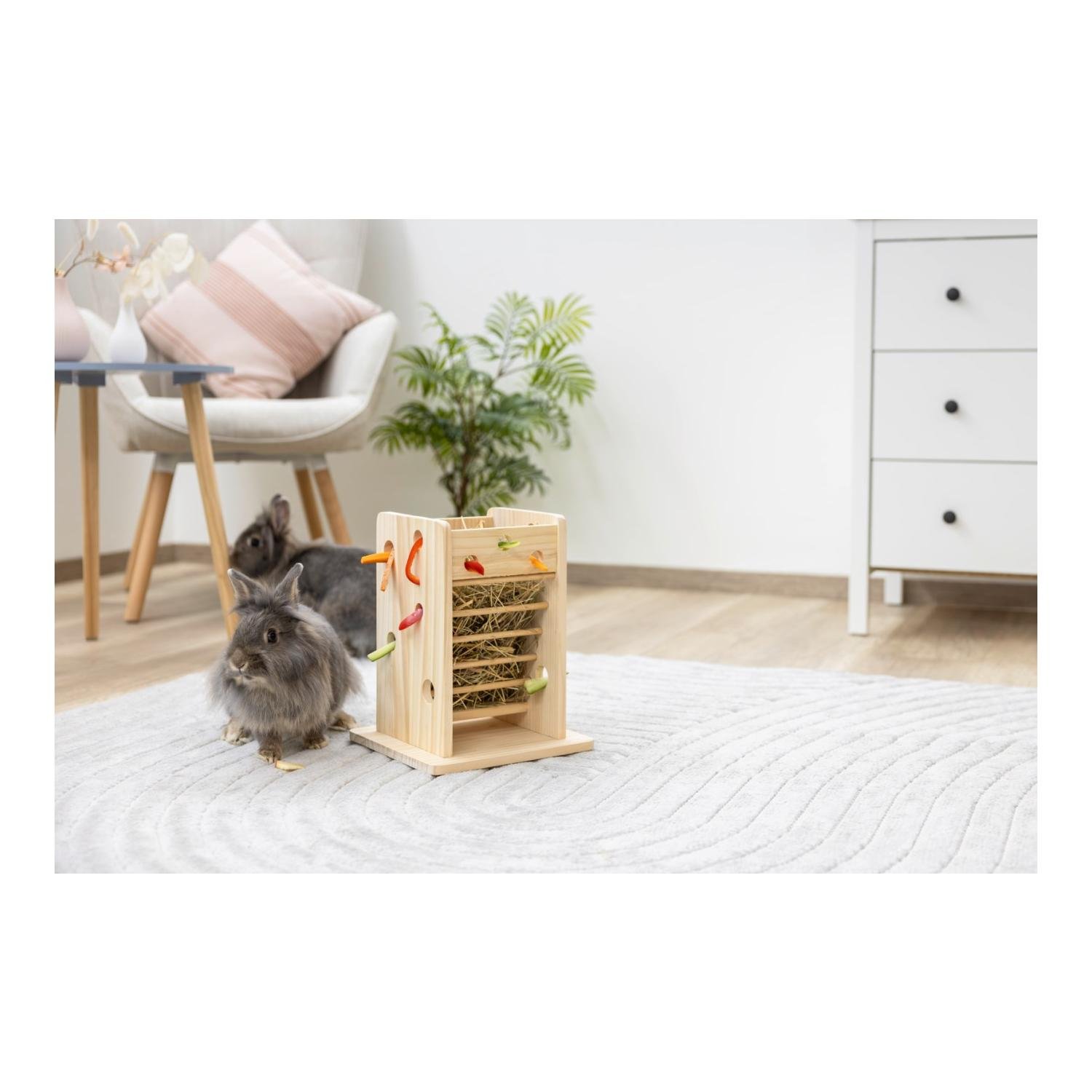 Tour à foin et à légumes