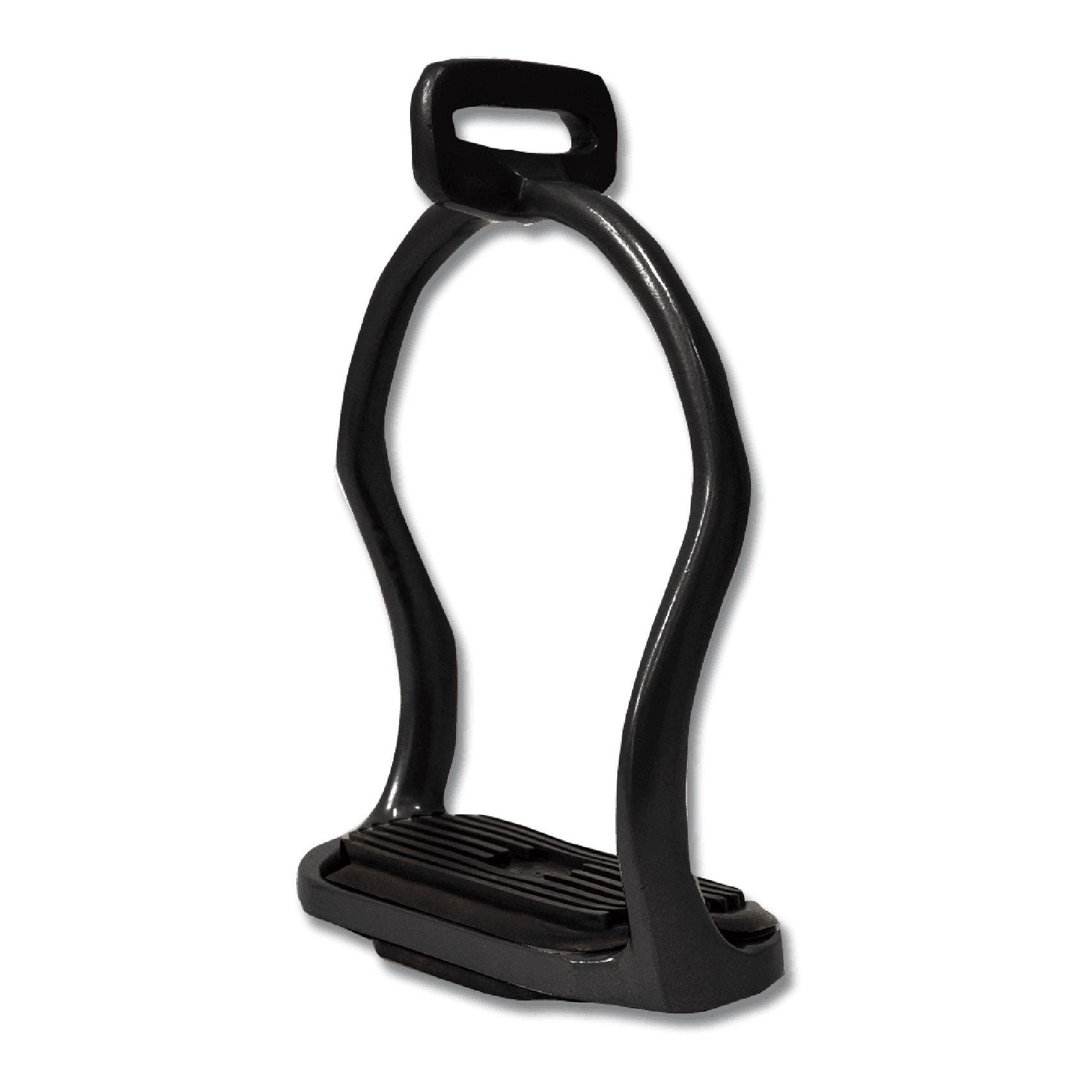 Image of Waldhausen Islandsteigbügel aus Alu - schwarz bei Hauptner.ch