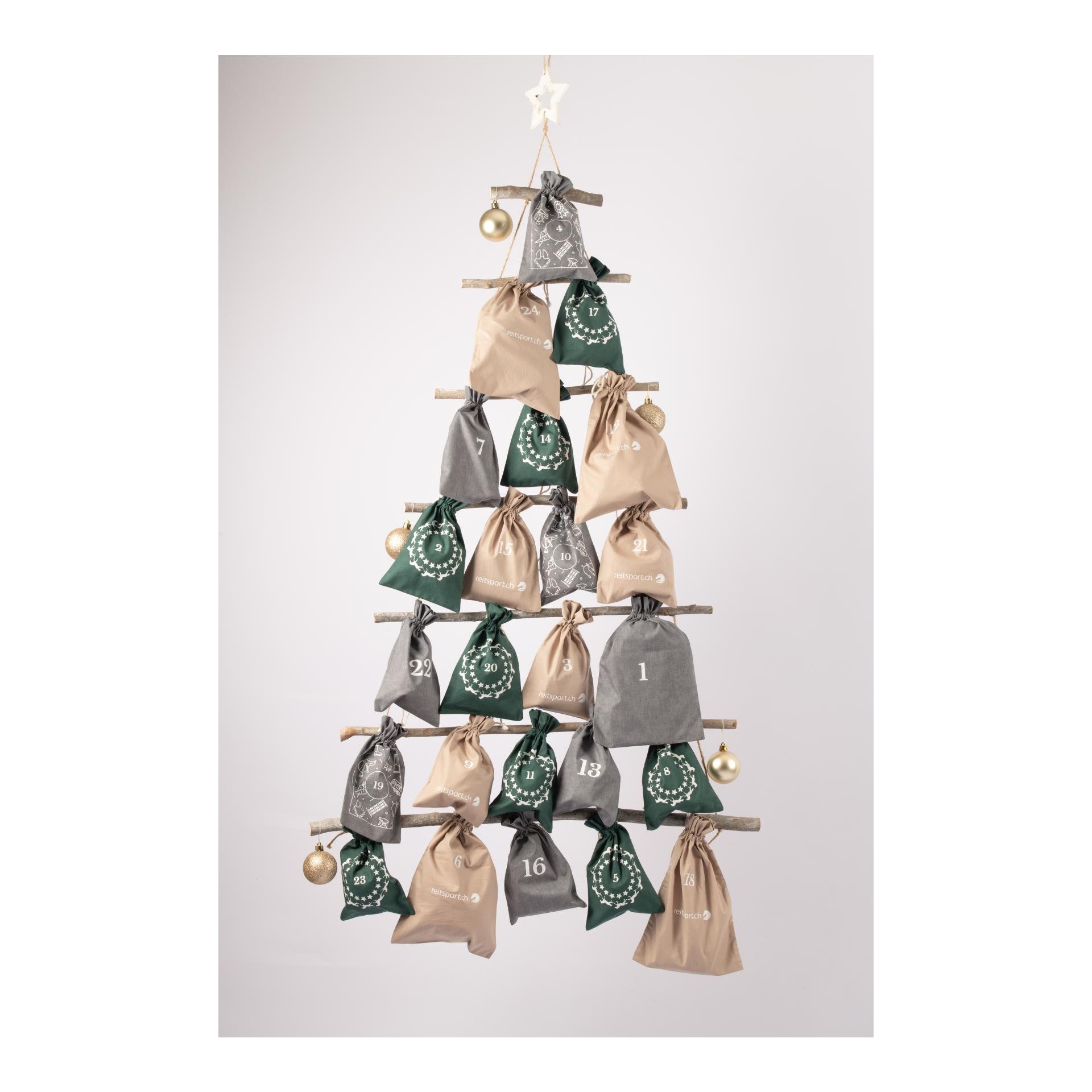 Adventskalender Beutel-Set Reitsport 