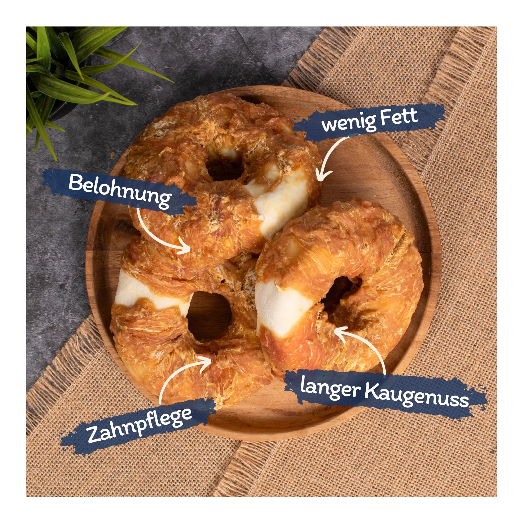 Kauringe mit Hühnerbruststreifen