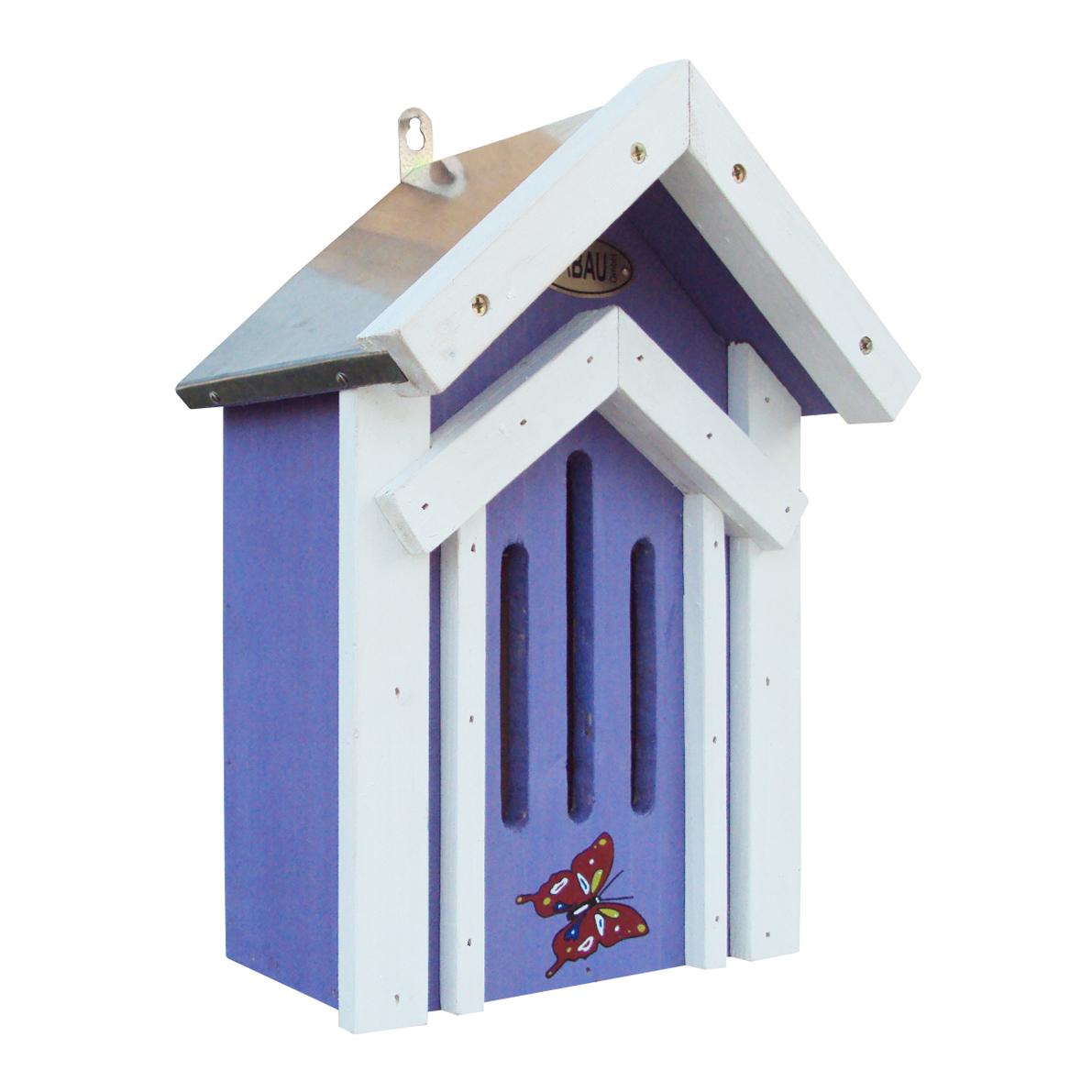 Image of Habau Schmetterlingskasten - Blau/Weiss - bei Hauptner.ch