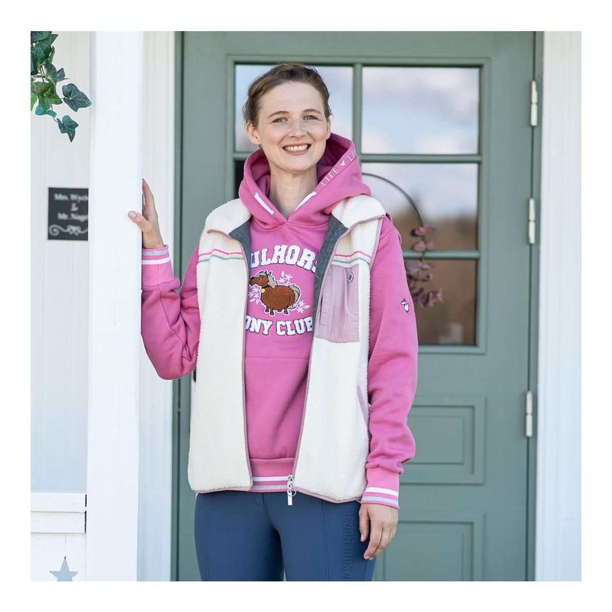 Teddyfleece Weste Rainbow Unicorn