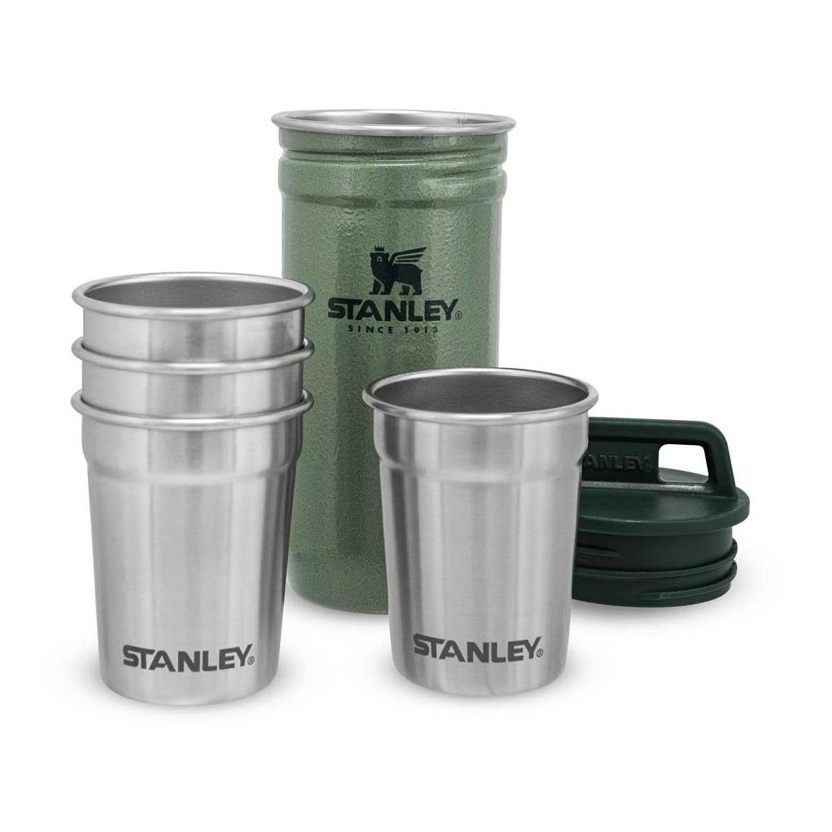 Adventure Nesting Shot Glass Set 59 ml - Hammertone Green