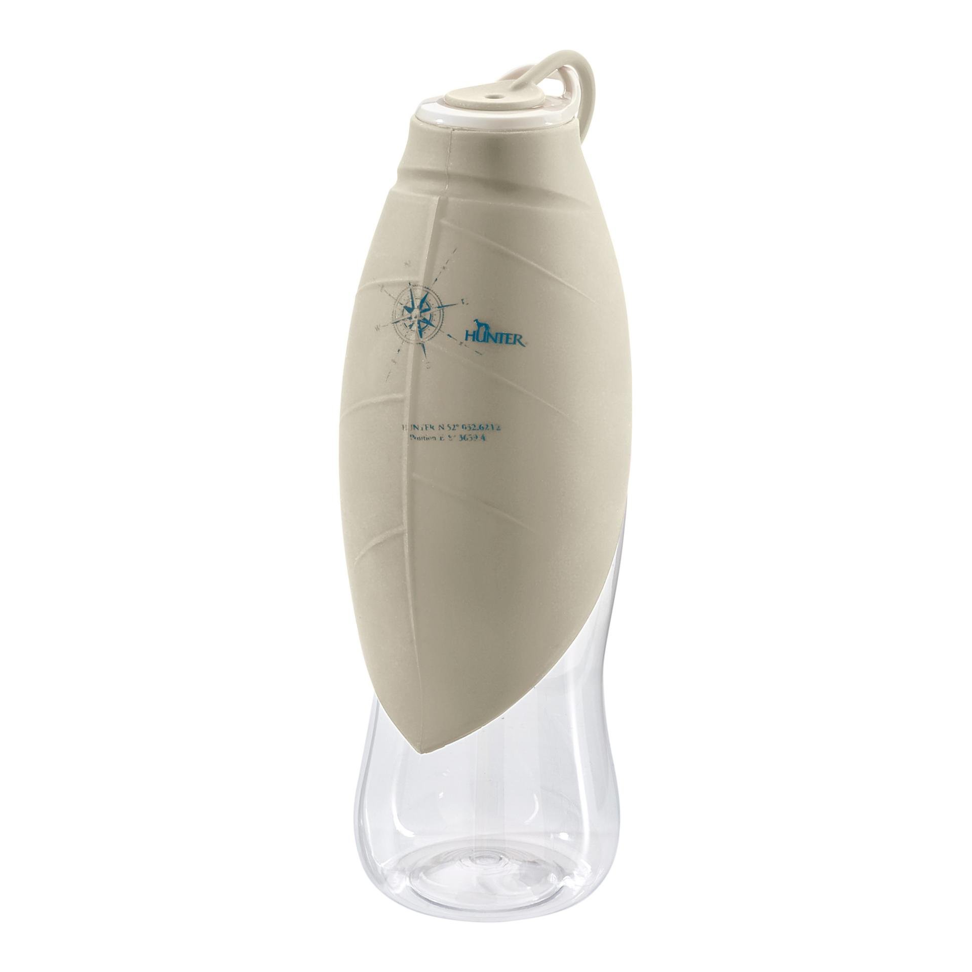 Outdoor Trinkflasche mit Silikonnapf List - beige