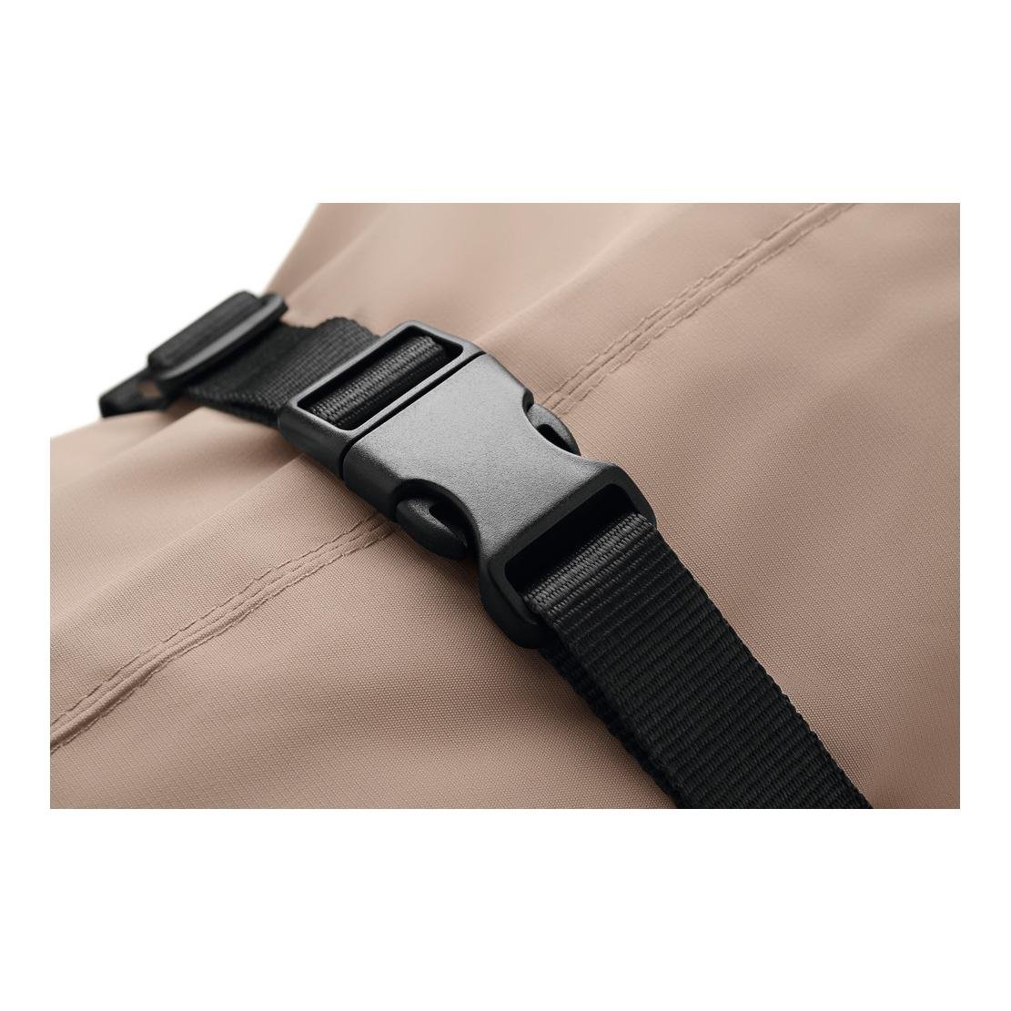 Hundemantel Uppsala herausnehmbares Fleece- taupe