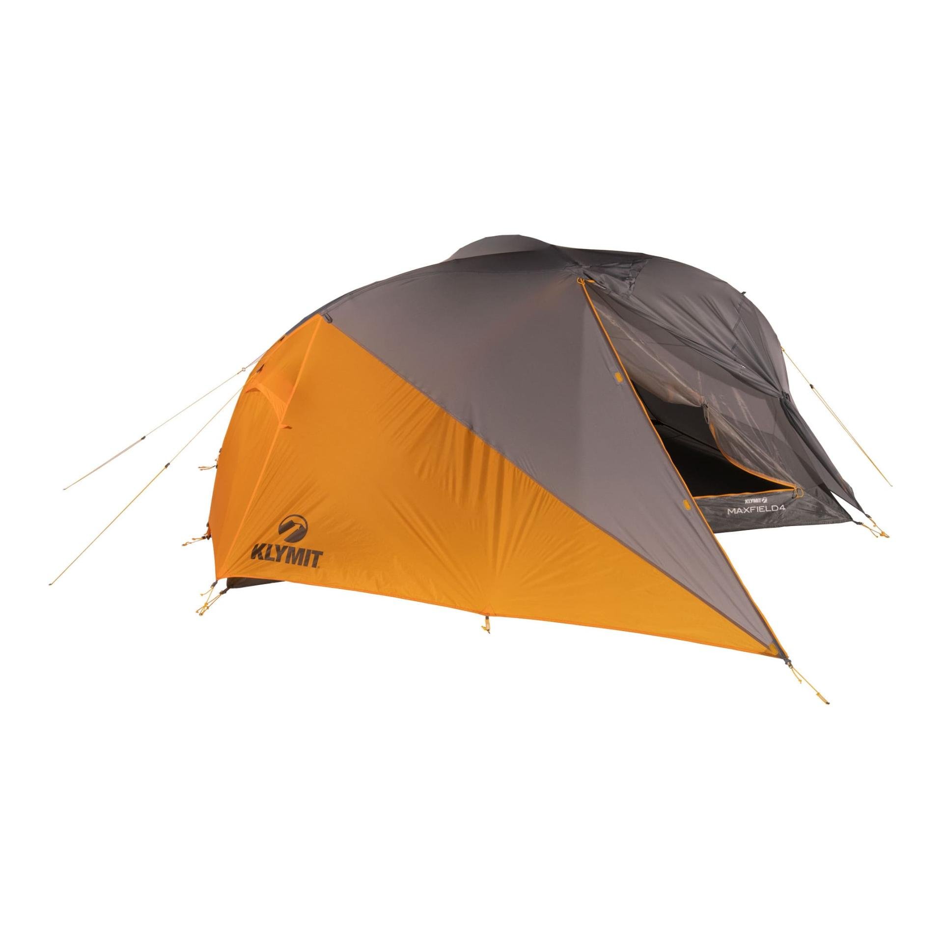 Image of Klymit Maxfield 4 Zelt - Orange / Grau - Grau, Orange, Multi - bei Hauptner.ch