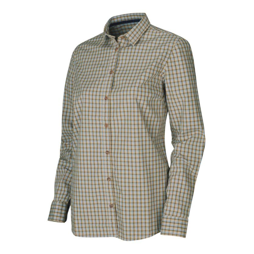 Image of Härkila Selja Lady Bluse - Heritage blue check bei Hauptner.ch