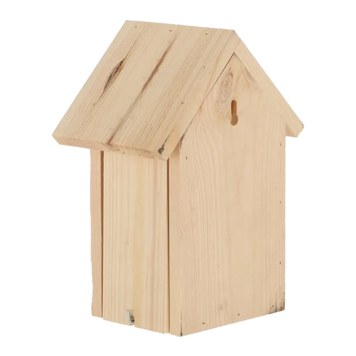 Schmetterlinghaus mit Silhouette