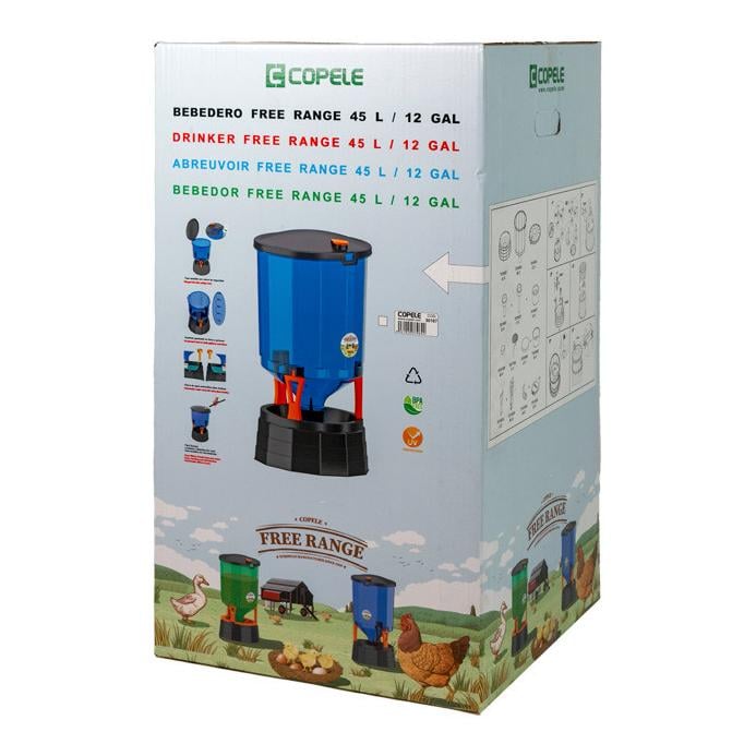 Silo d'abreuvement pour volailles en plein air