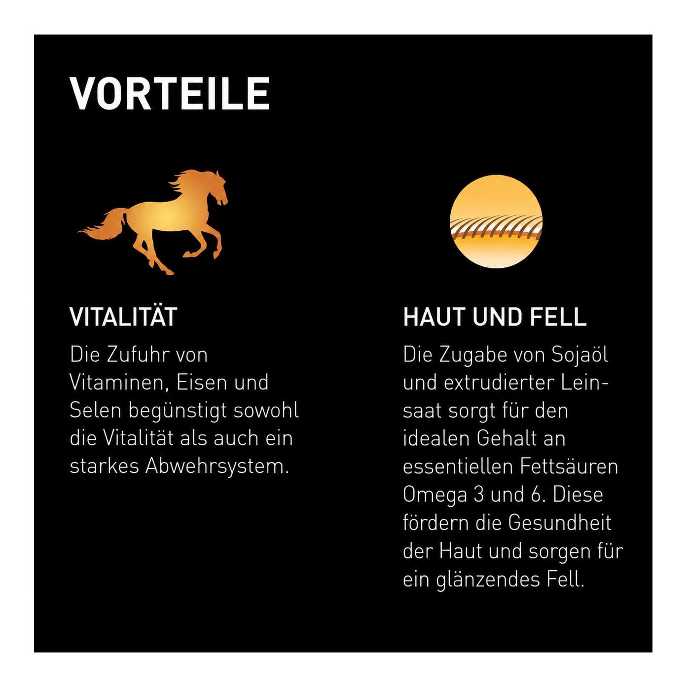 granovit Cavallo Western-Mix ohne Hafer - Pferdefutter für Freizeitpferde