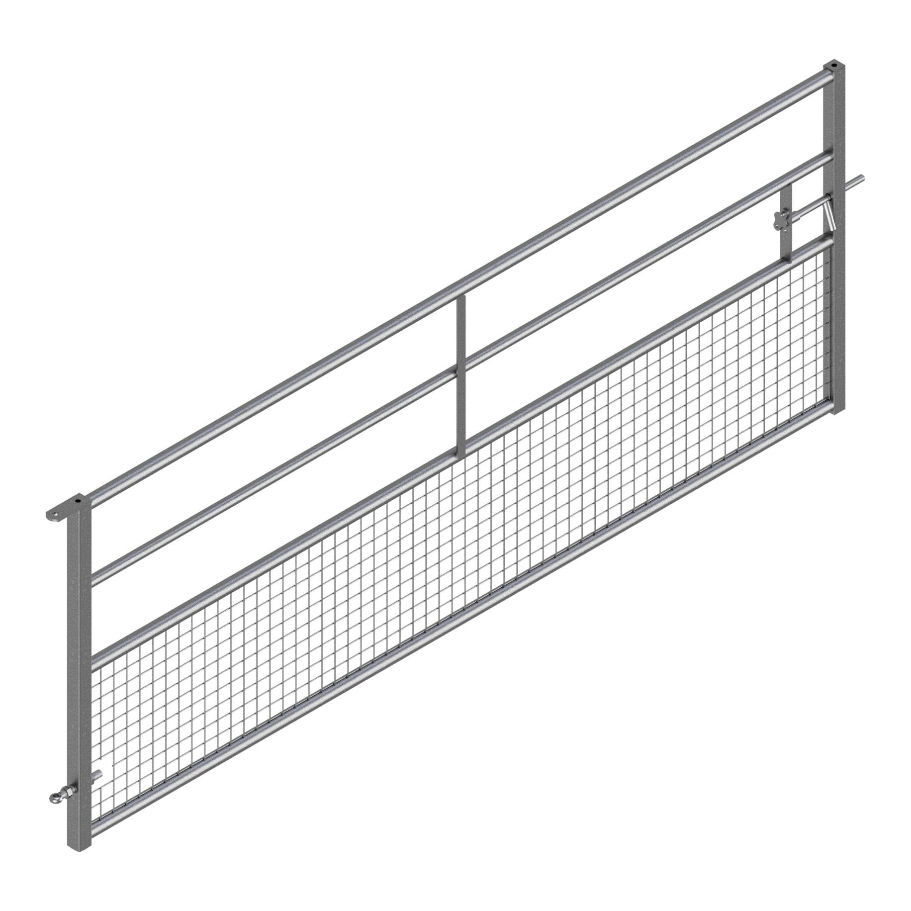 Weidezauntor - mit Gitter - Höhe 1.14 m
