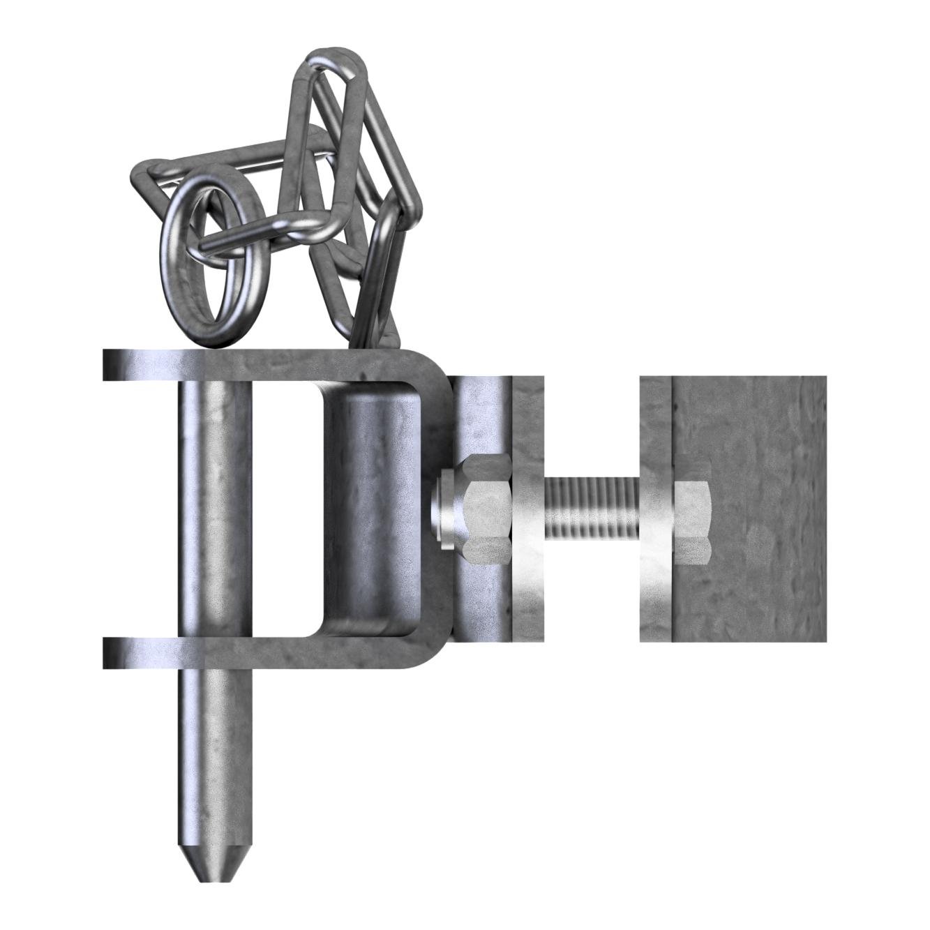 Collier de serrage double angulaire