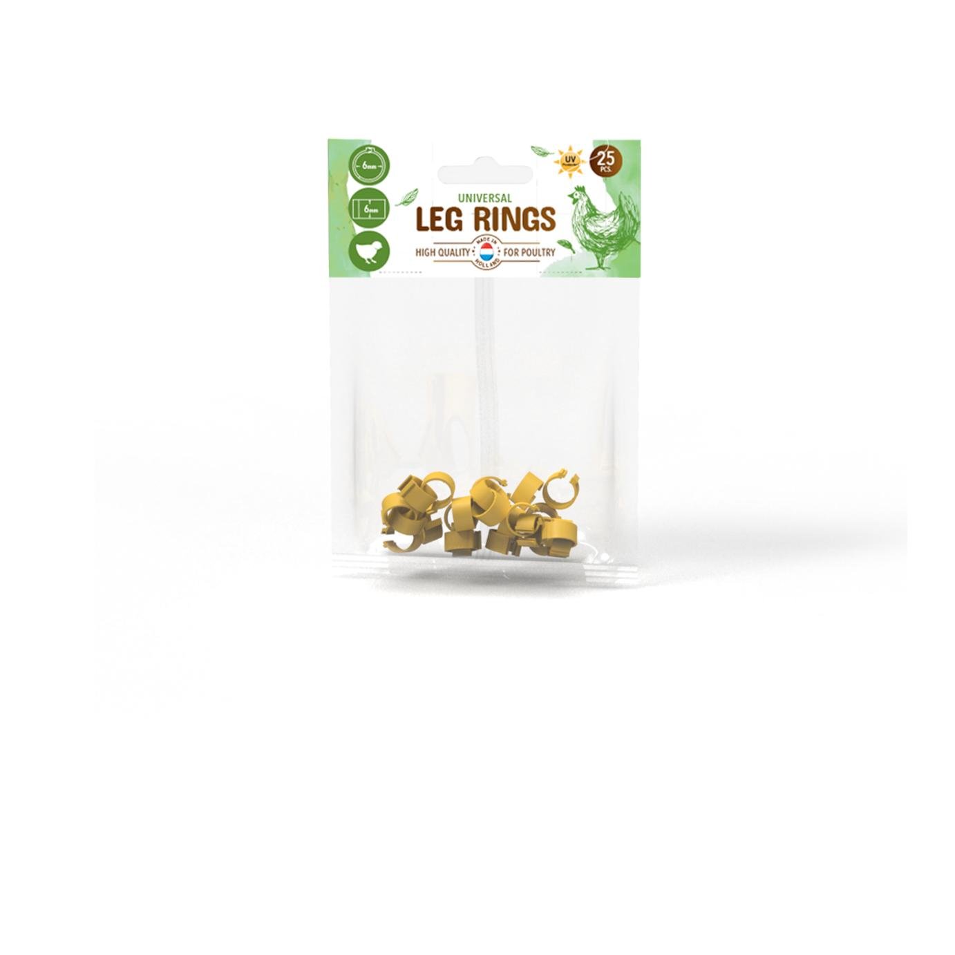 Hühnerfussringe 25 Stk.