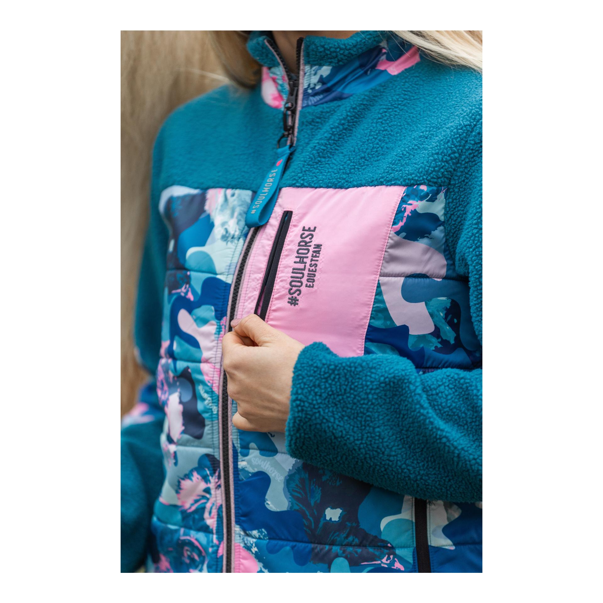 Teddyfleece Mix Jacke "Crazy Connection"