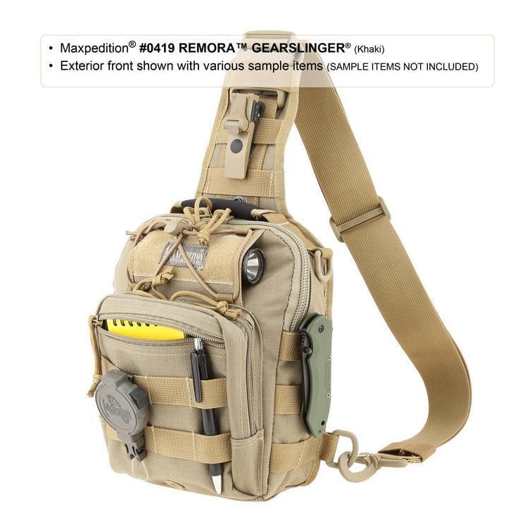 Sac à dos Remora Gearslinger de Maxpedition - kaki