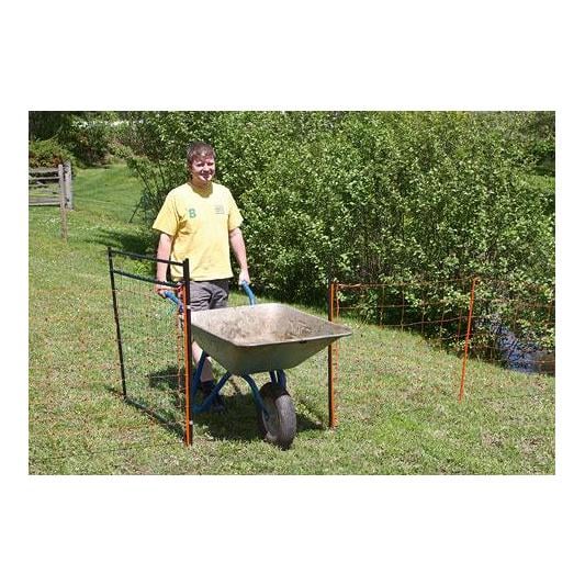 Tür für Elektrozaunnetze