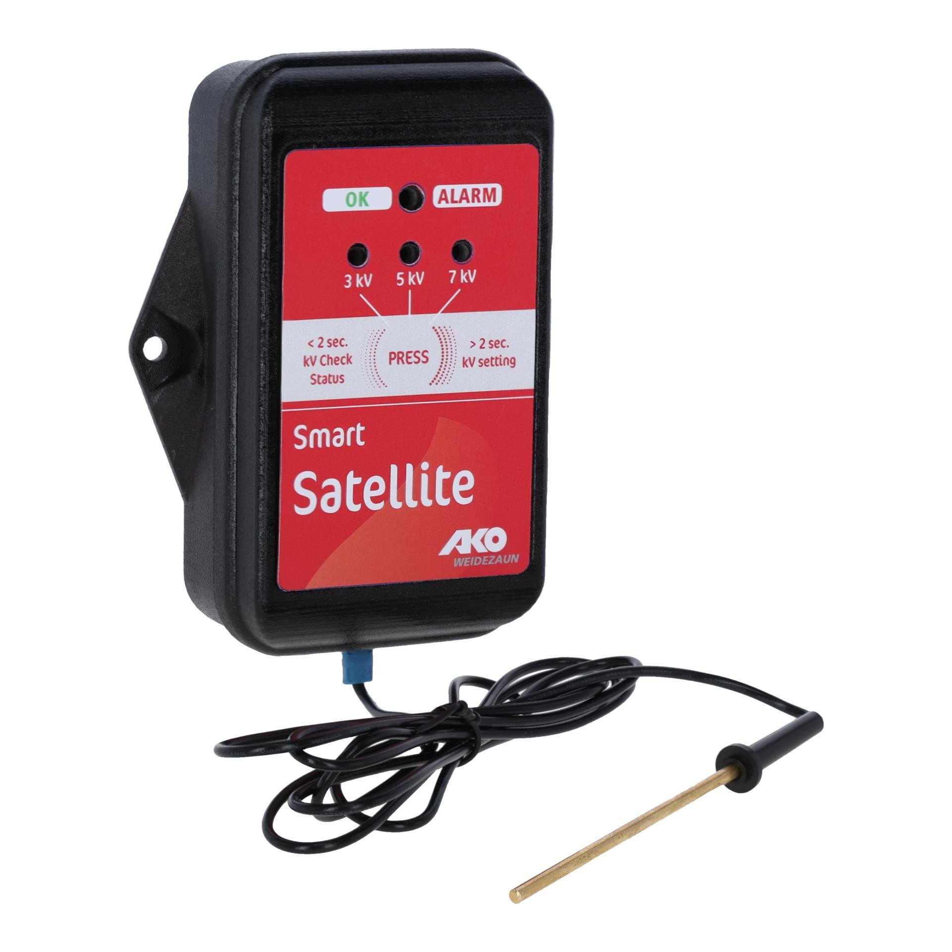 Smart Satellite - Zaun- und Batterieprüfer