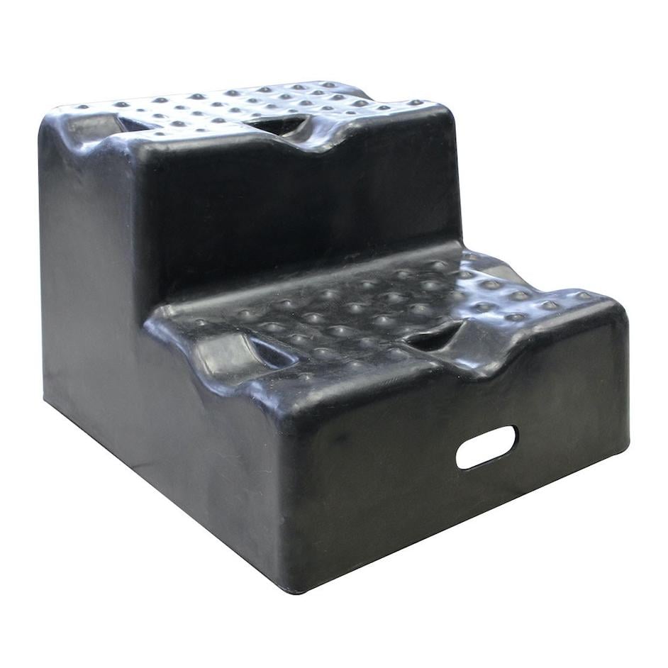 Cavalettiblock-Aufsteighilfe - schwarz