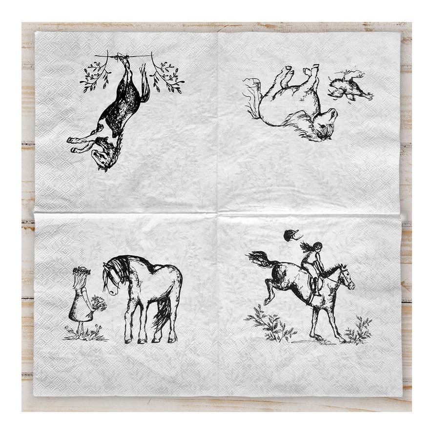 Servietten "Country Love"