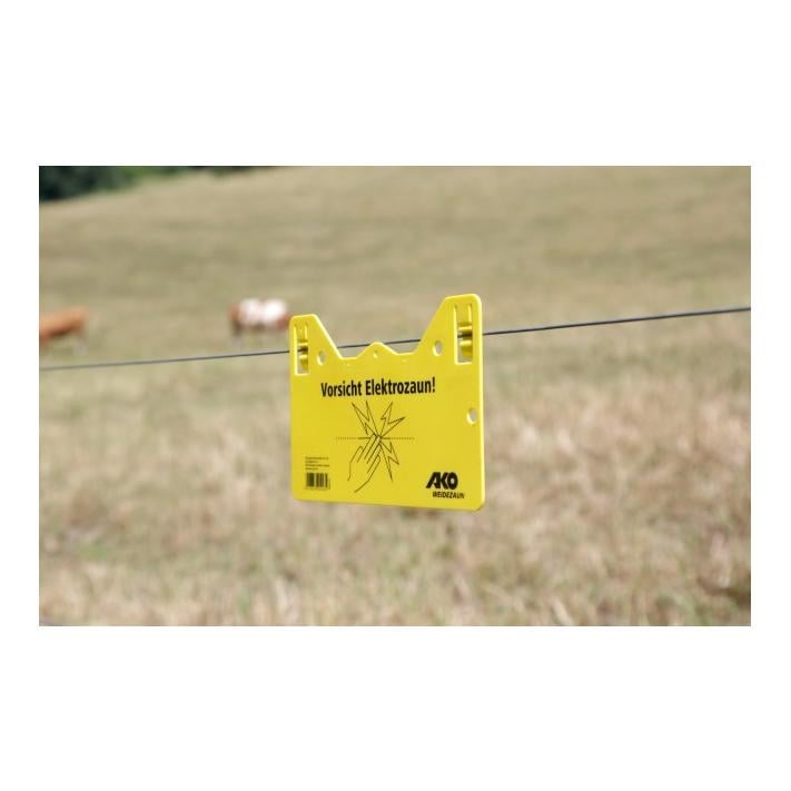 Warnschild – Vorsicht Elektrozaun!