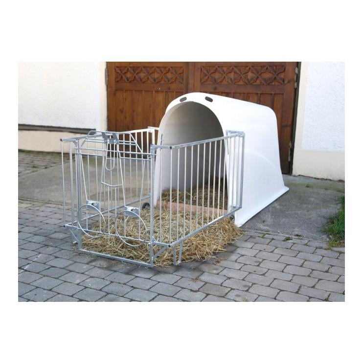 Kälberiglu - CalfHouse Master Plus mit leichter Umzäunung
