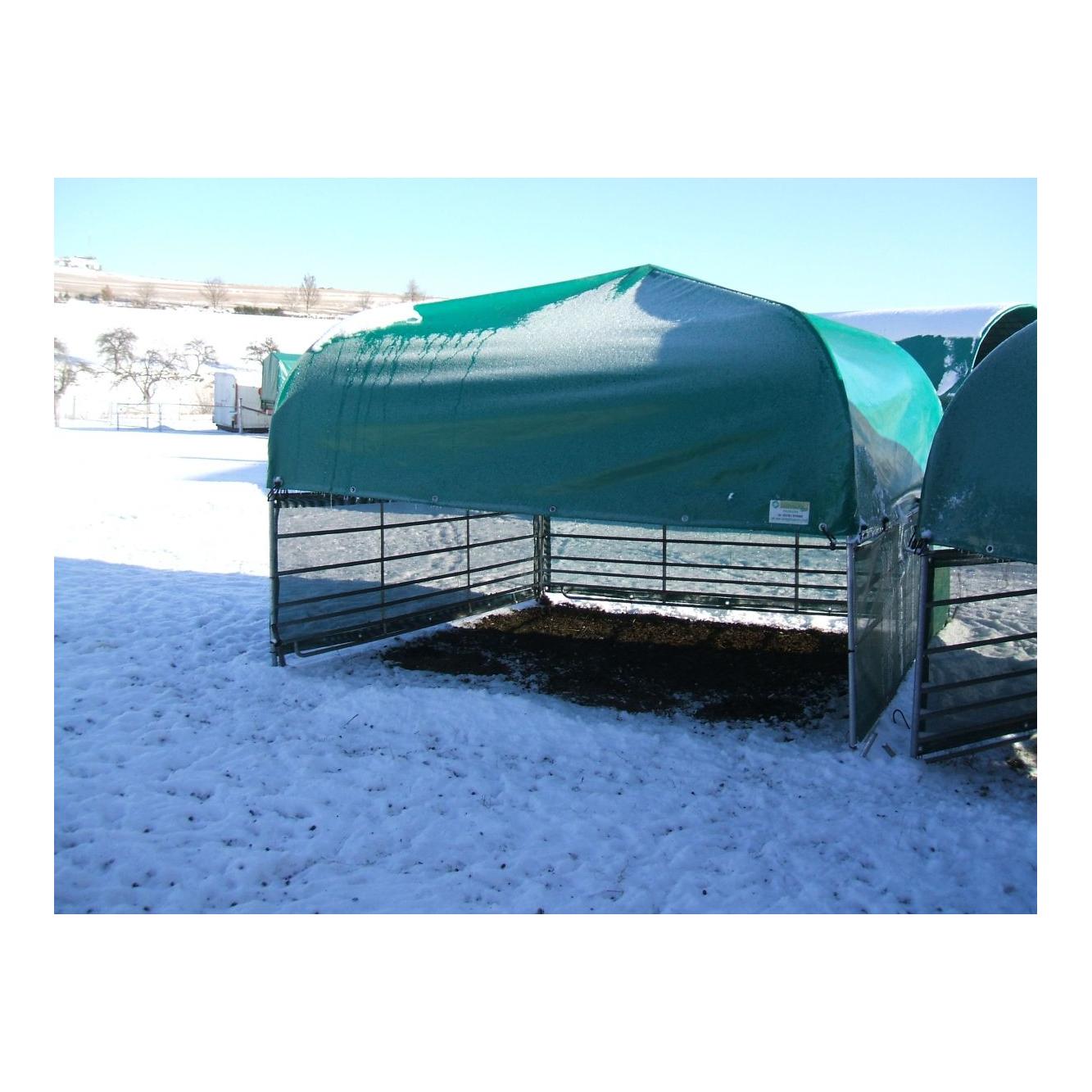 Abri de pâturage pour moutons &amp; chèvres - sans horde d'entrée