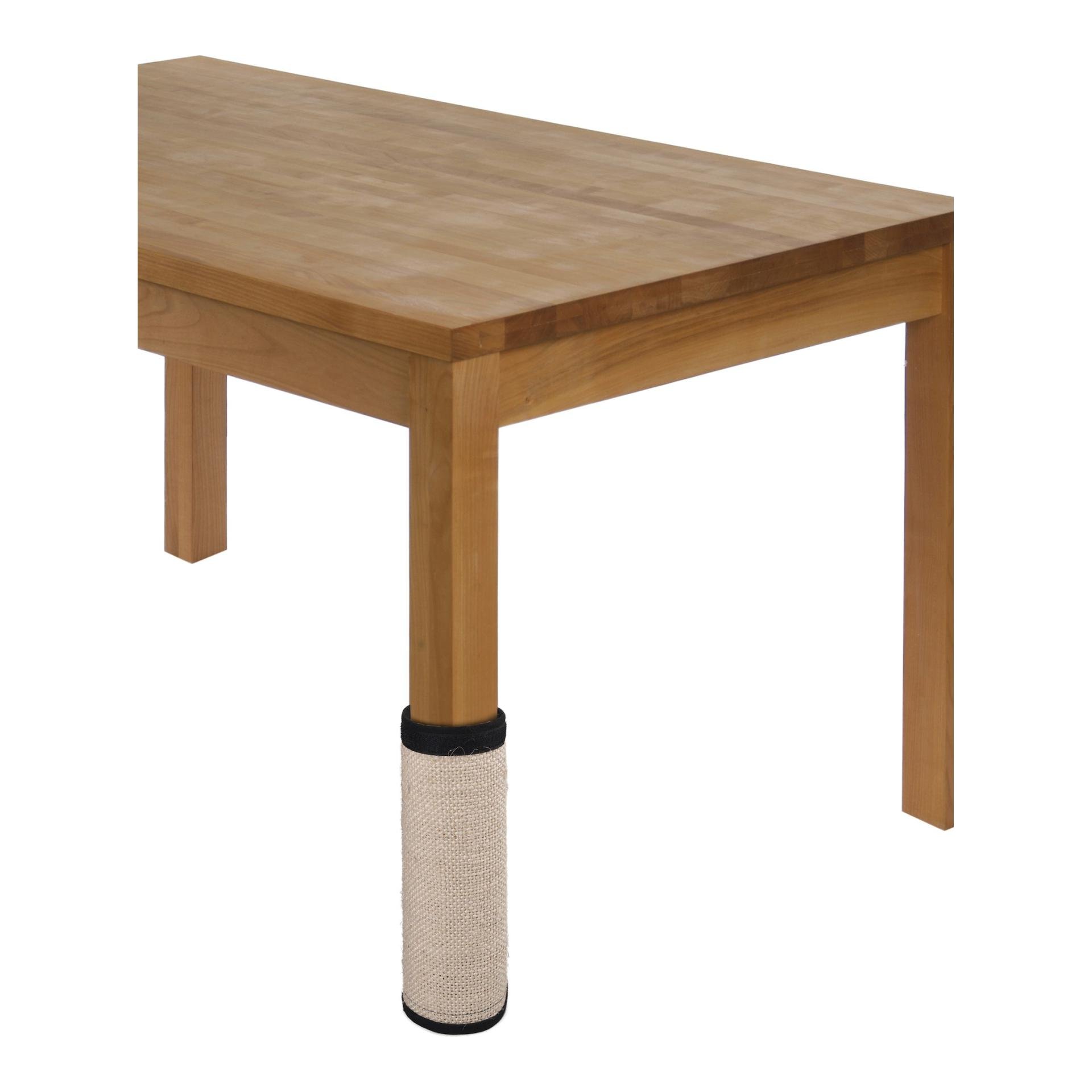 Kratzmatte beige und schwarz