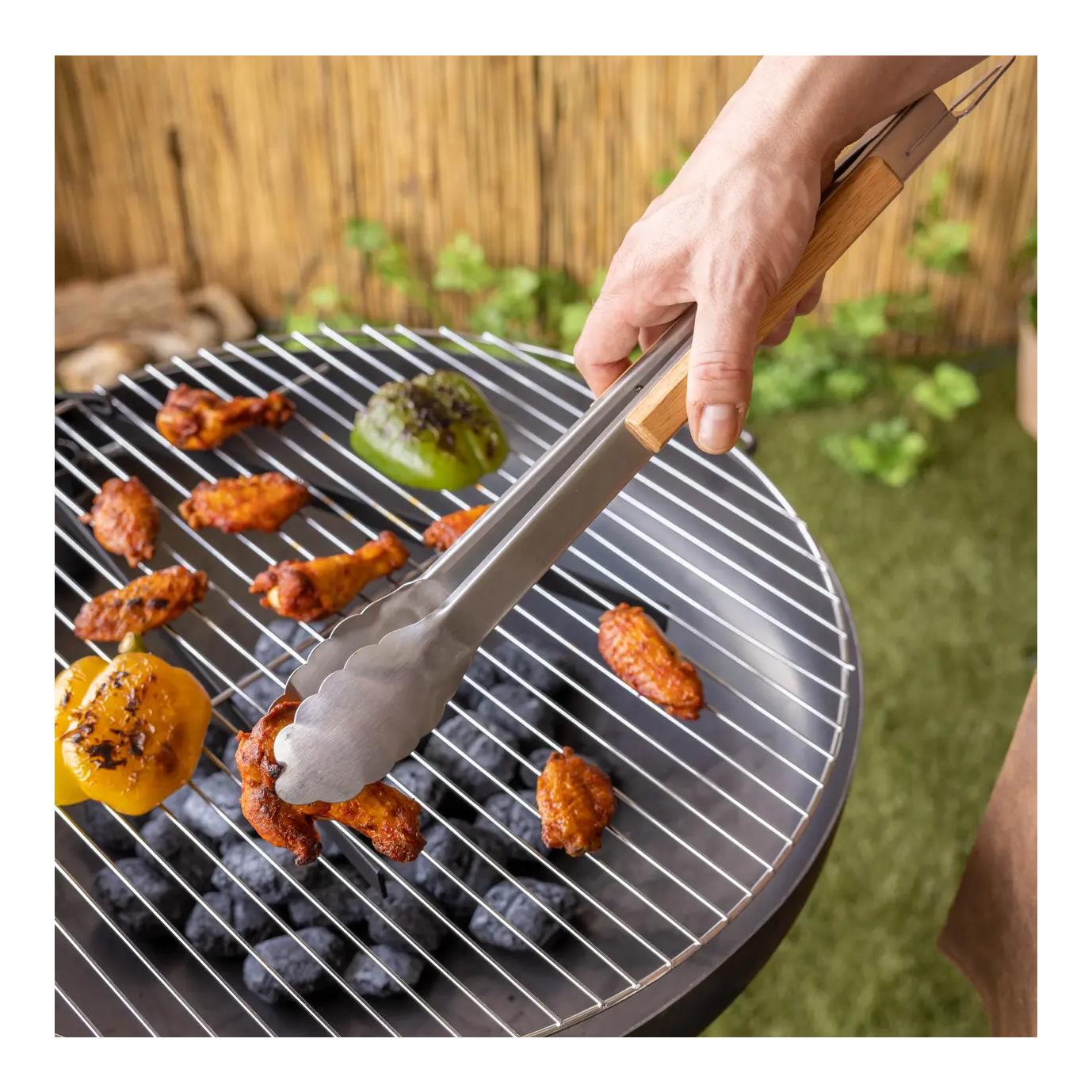 Esschert Grillzange Edelstahl 