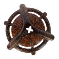 Anneau de dentition naturel, sans chaîne de suspension