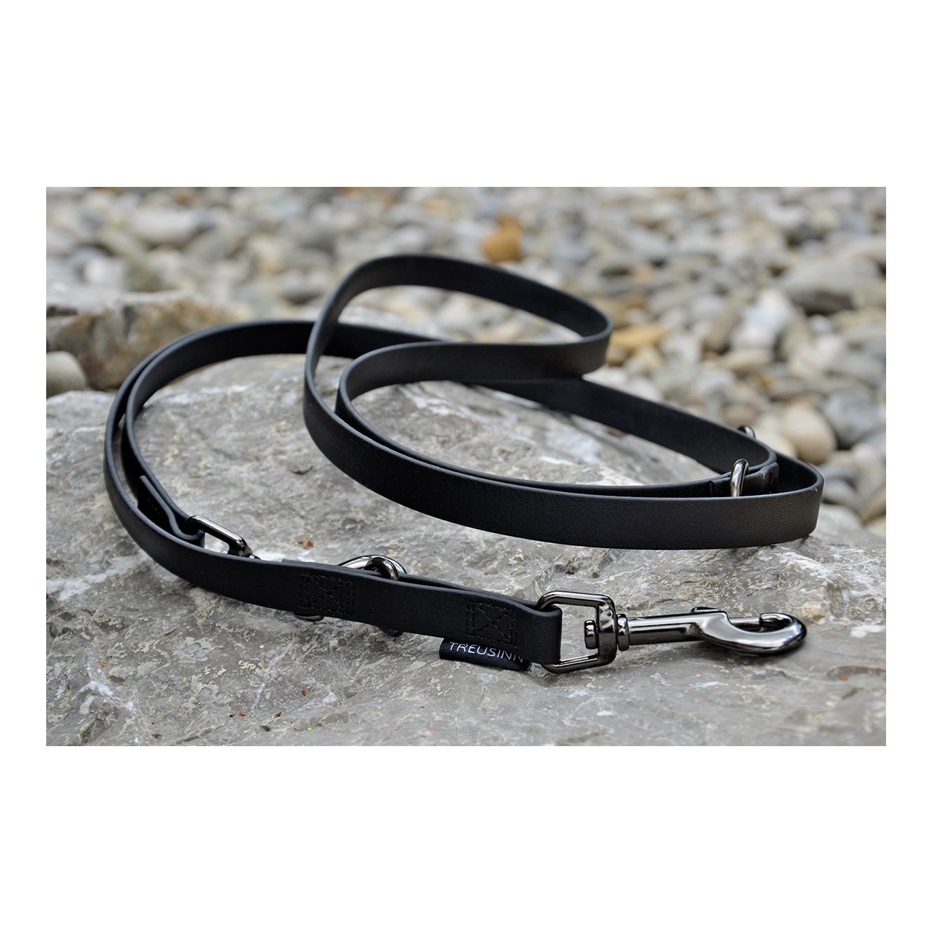 Laisse pour chien Biothane STAY réglable, 2m