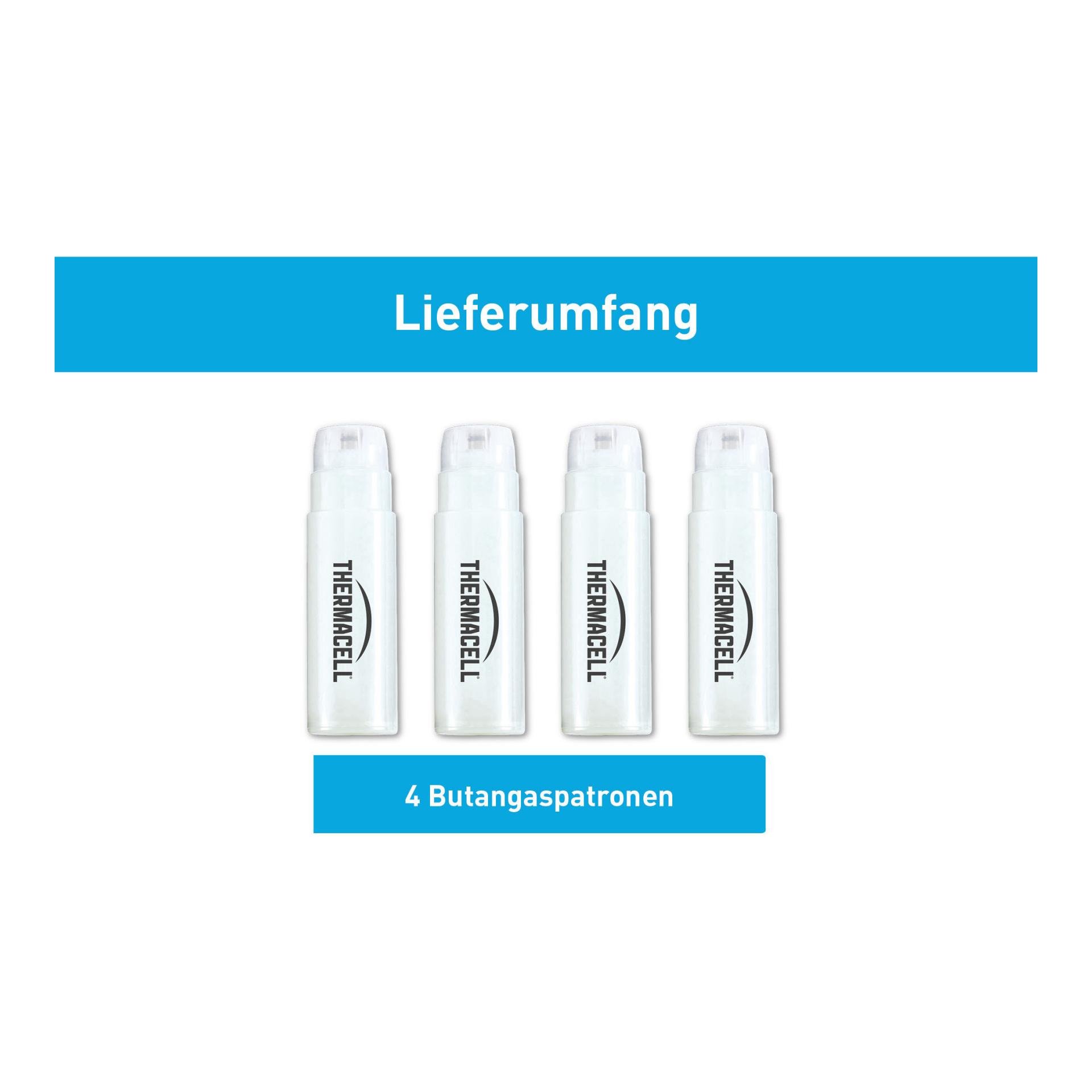 Mückenschutz Nachfüllset Gaspatrone C-4