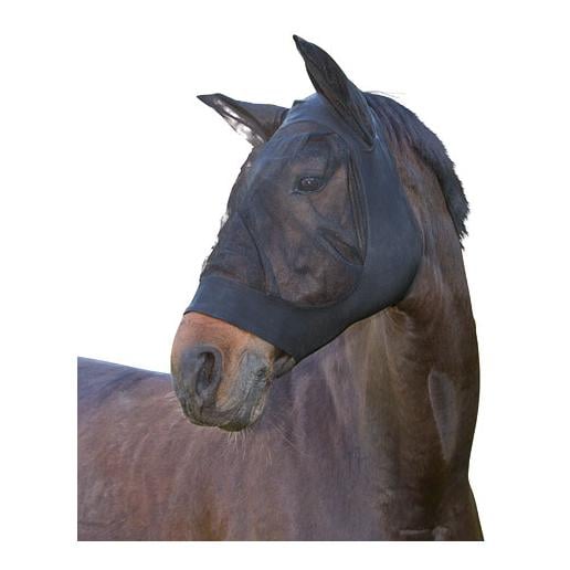 Image of Kerbl Fliegenschutzmaske FinoStretch - schwarz bei Hauptner.ch