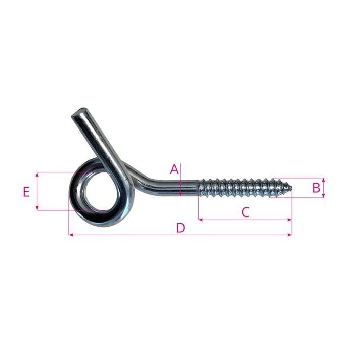 Hauptner Haken für LED Hallenstrahler UFO