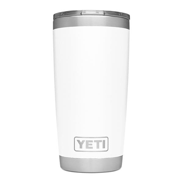 YETI RAMBLER 20 OZ TUMBLER White - Trinkbecher