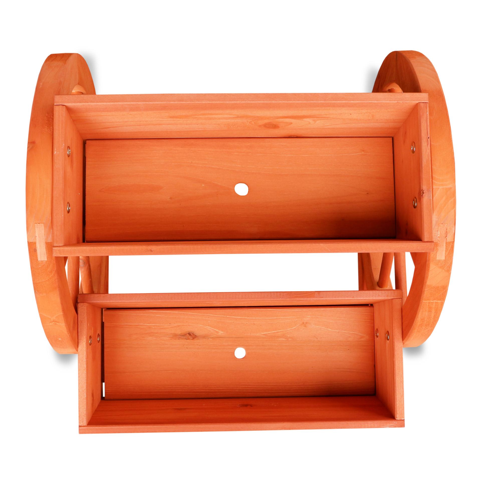 Blumenkasten mit Wagenrad