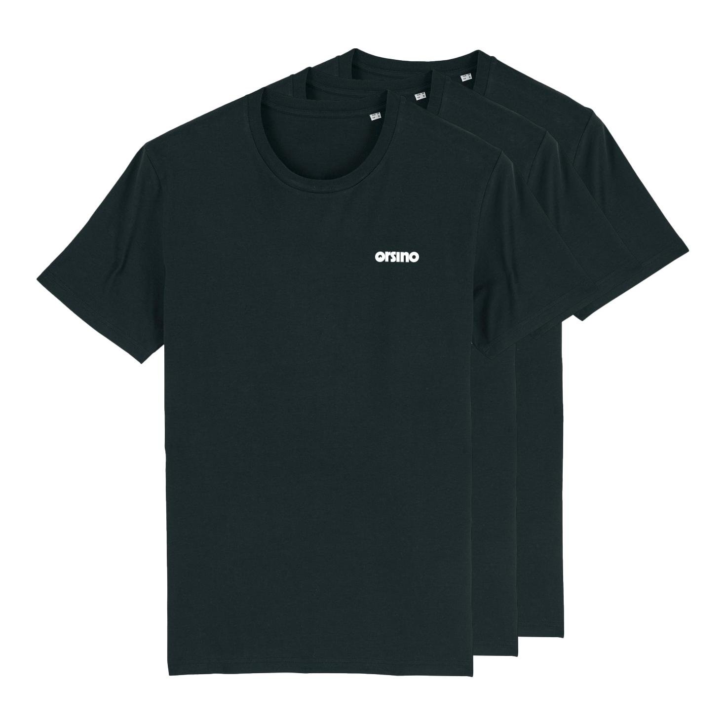 3er Bio Basic-Set T-Shirt