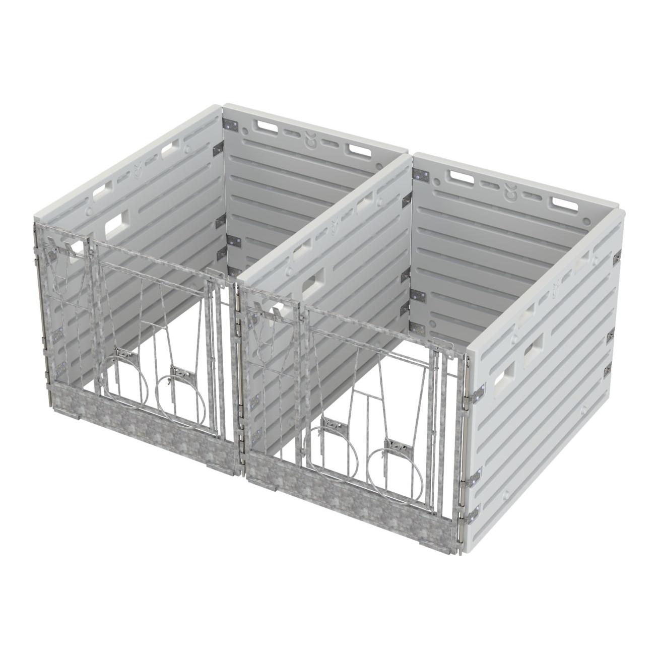 Modulare Kälberbox