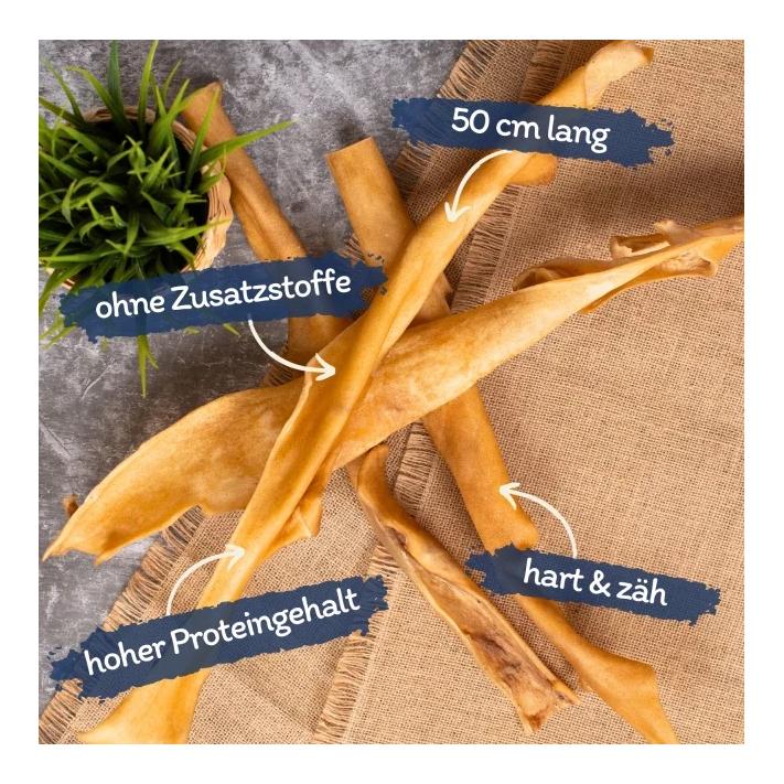 Rinderkopfhautstangen ca. 50 cm