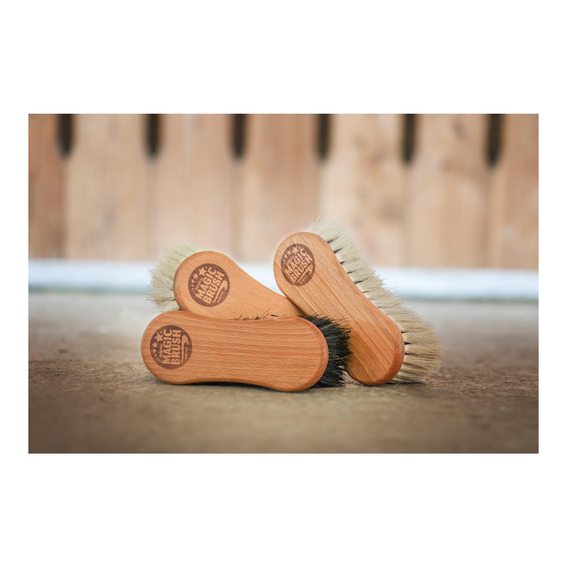 Natural Fibres Kombi-Pferdebürste