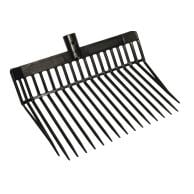 Mistgabel Premium mit Aluminiumstiel - schwarz