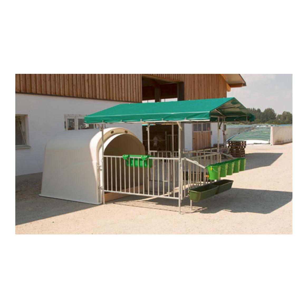 Vordach Calfhouse Premium 4/5 - grün