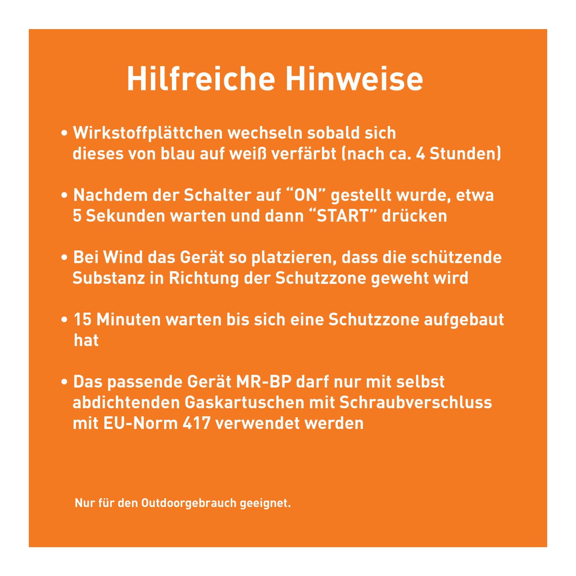 Mückenschutz Nachfüllpack Backpacker 48 Stunden M-48