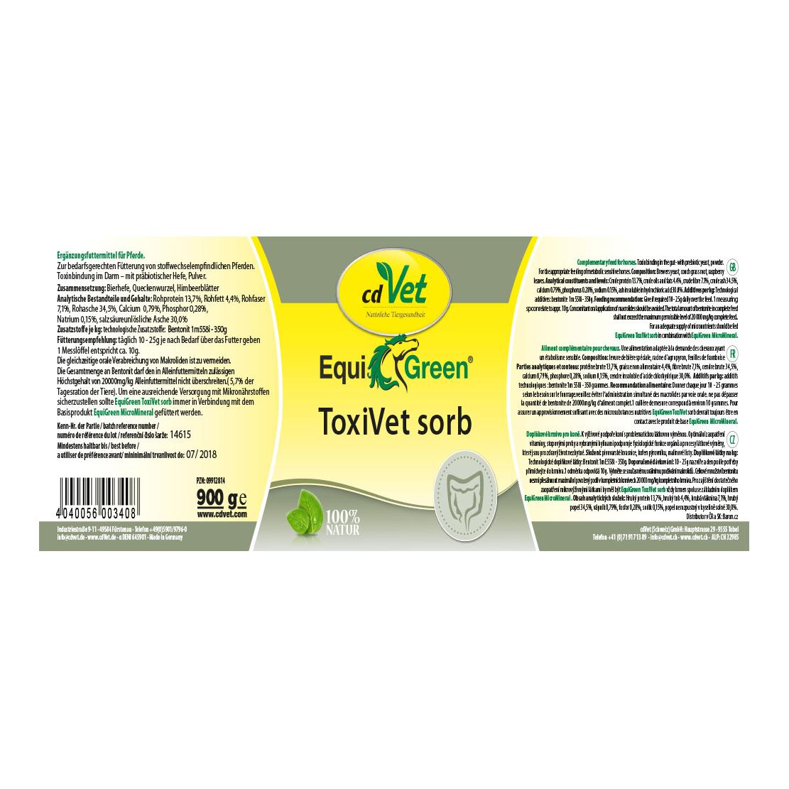 EquiGreen ToxiVet sorb